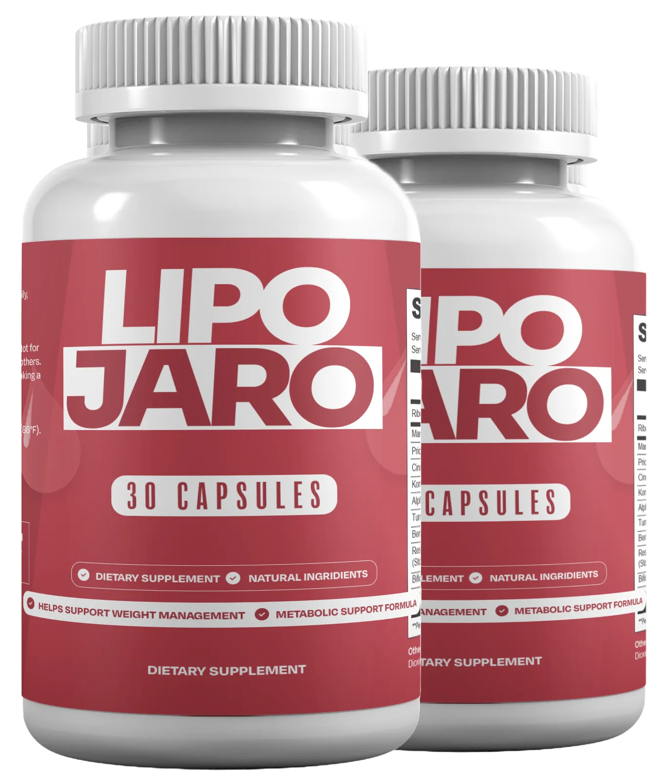 LipoJaro 2 bottles package - 60 day supply
